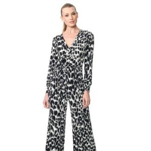 Plus Size Leota Jumpsuit - Animal Print